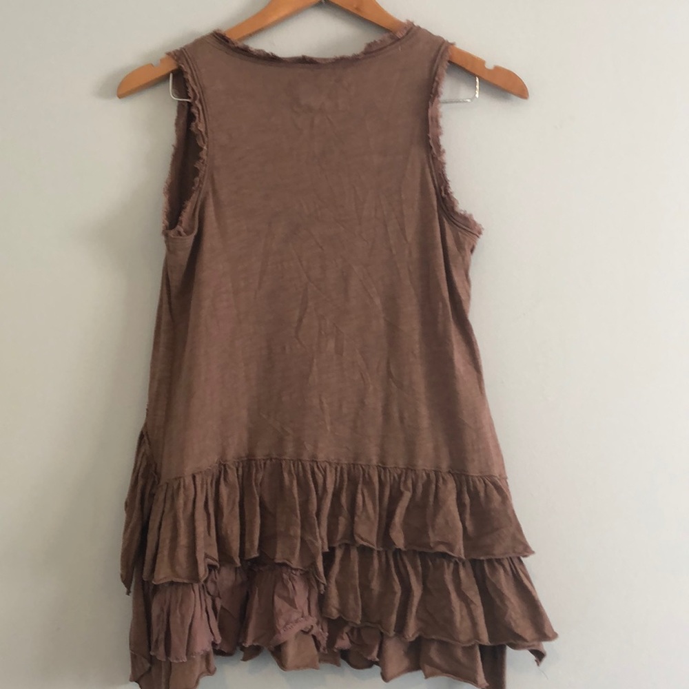 ANTHROPOLOGIE Ruffle Tank - Picture 6 of 6